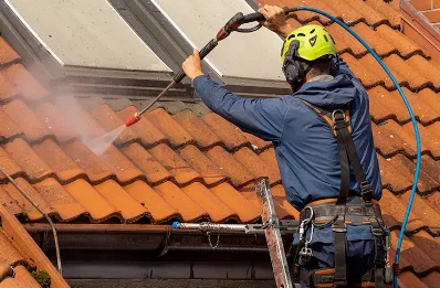 Démoussage et hydrofuge de toiture à Anthien